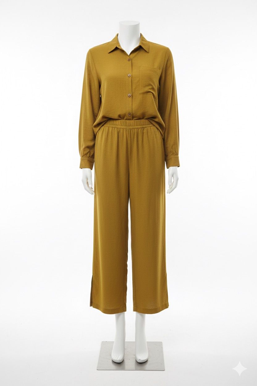 Mustard Yellow Co-Ord Set